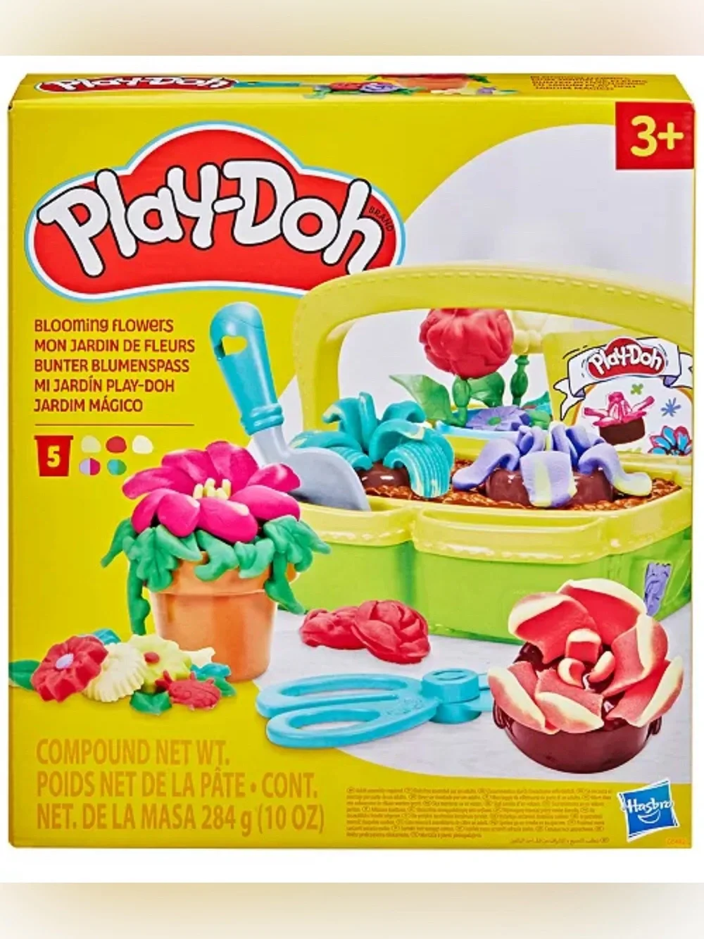 Play-Doh Blooming Flowers Garden Toy Playset NEW